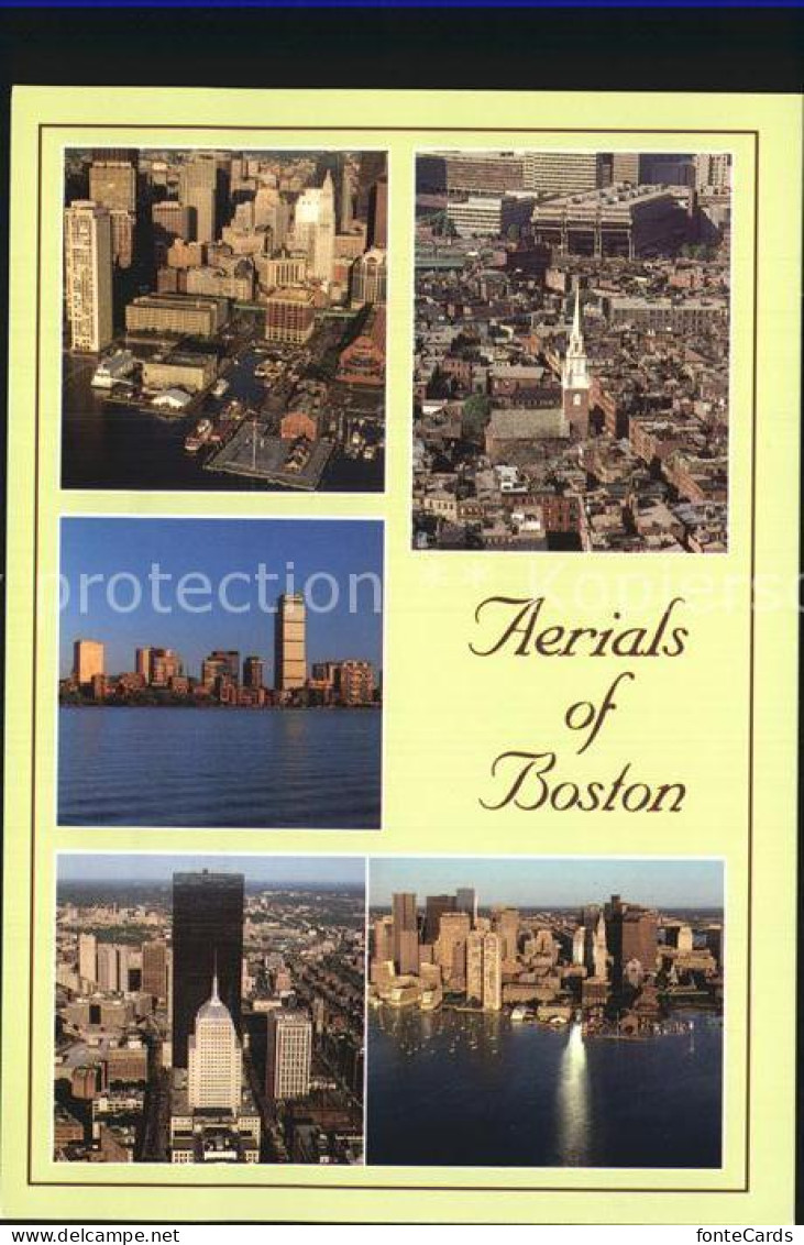 72555732 Boston_Massachusetts Fliegeraufnahmen - Andere & Zonder Classificatie