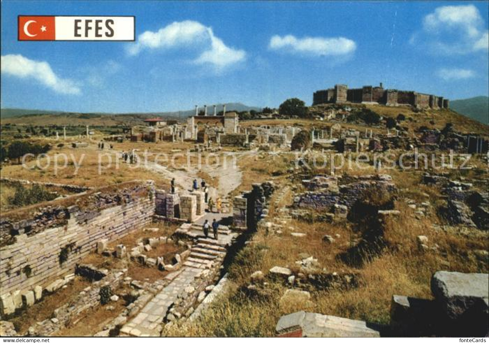 72552735 Efes General View St John Church Efes - Turkey