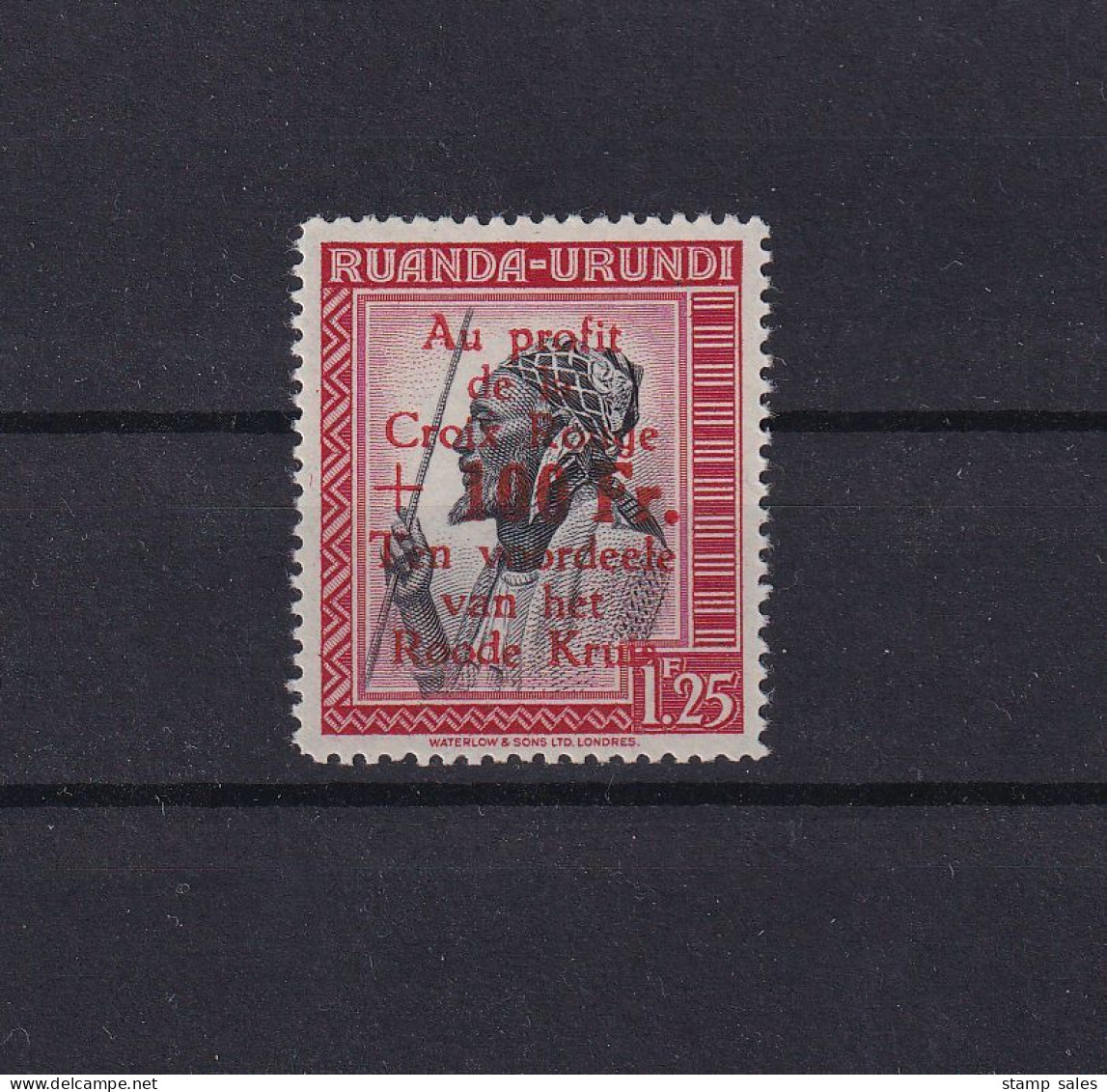 Ruanda-Urundi N°151-Dr (voorrang Frans) MNH ** COB € 180,00 SUPERB - Ongebruikt