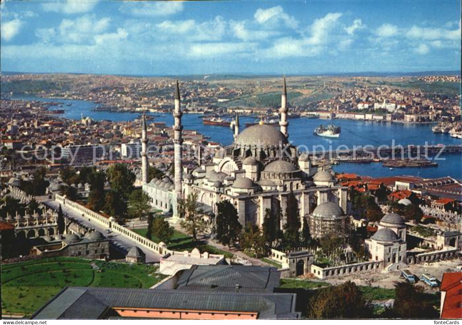 72543533 Istanbul Constantinopel The Mosque Of Soliman The Magnificent And The G - Turkije