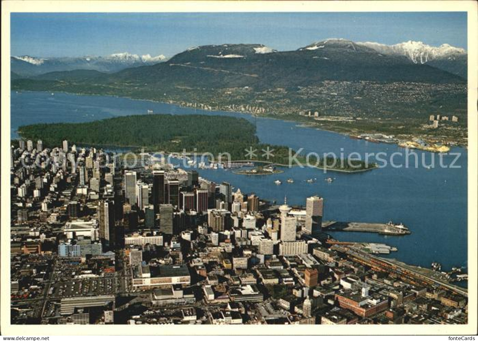 72537553 Vancouver British Columbia Aerial View Stanley Park Lions Gate Bridge V - Non Classés