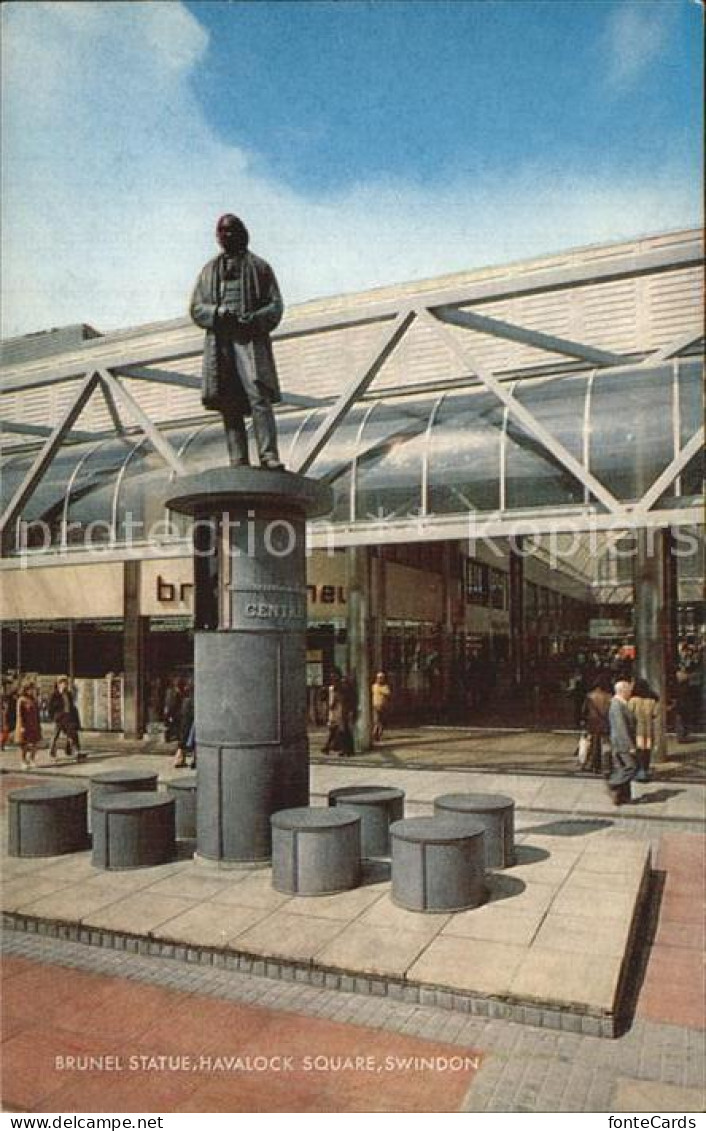 72535565 Swindon Brunel Statue Havalock Square  Swindon - Sonstige & Ohne Zuordnung