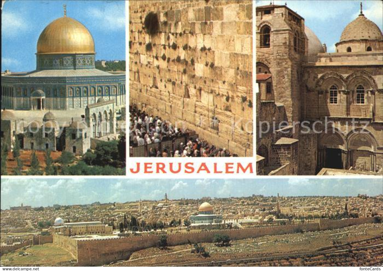 72531562 Jerusalem Yerushalayim Western Wall Church Of The Holy Sepulchre  - Israel