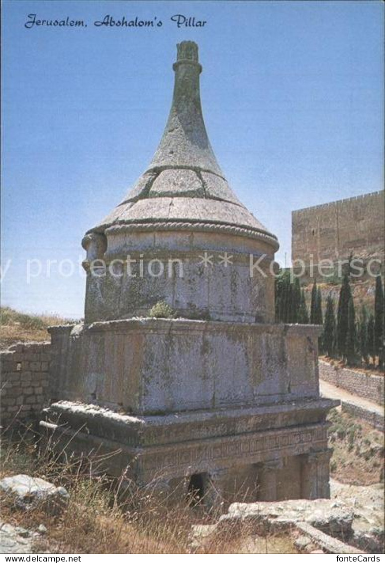 72531548 Jerusalem Yerushalayim Abshaloms Pillar  - Israel