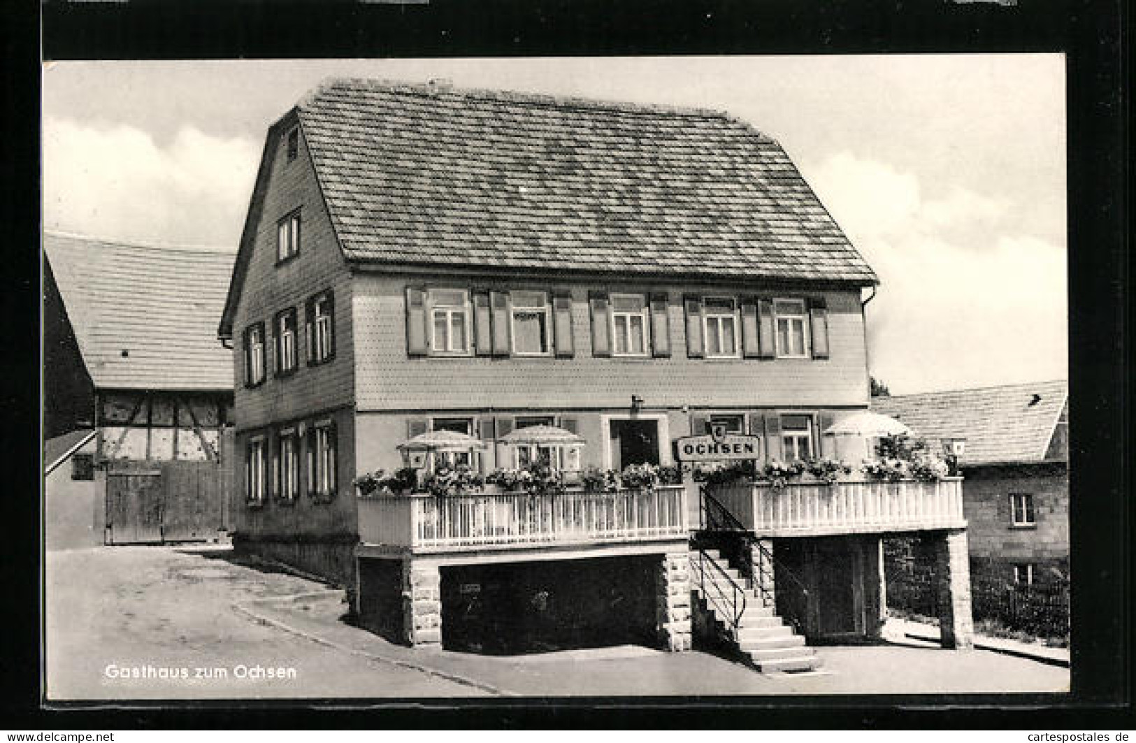 AK Strümpfelbrunn, Gasthaus Zum Ochsen  - Autres & Non Classés