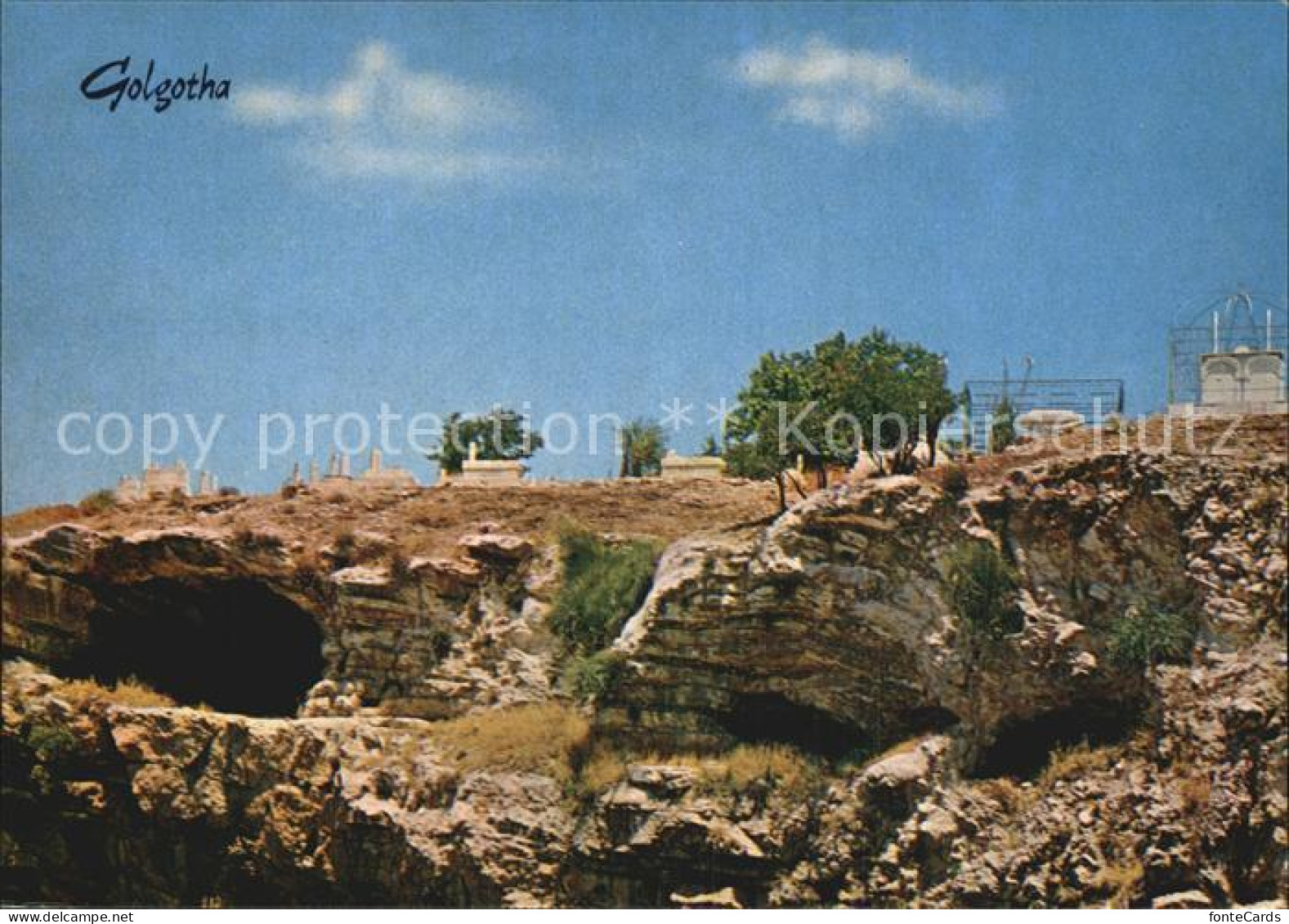 72531534 Jerusalem Yerushalayim Golgotha Hill The Skull Place  - Israel