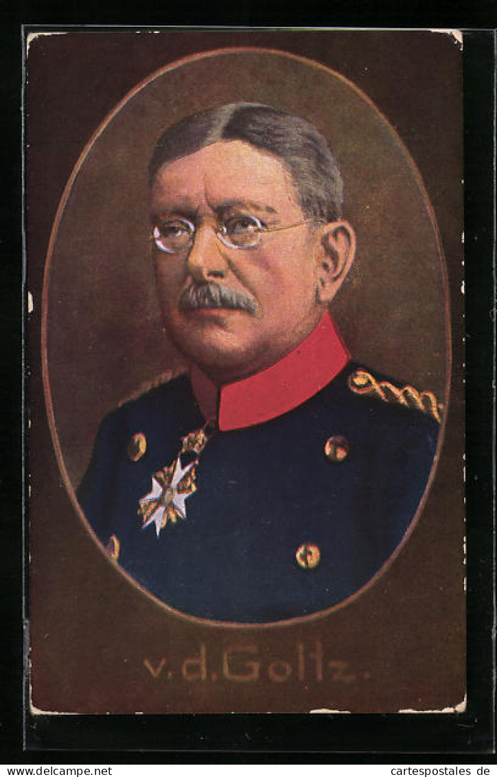 AK Heerführer V. D. Goltz In Uniform Mit Orden  - War 1914-18