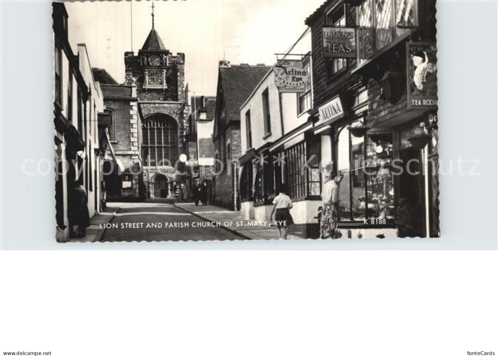 72526737 Rye East Sussex Lion Street And Parish Church Of St Mary Rye East Susse - Autres & Non Classés