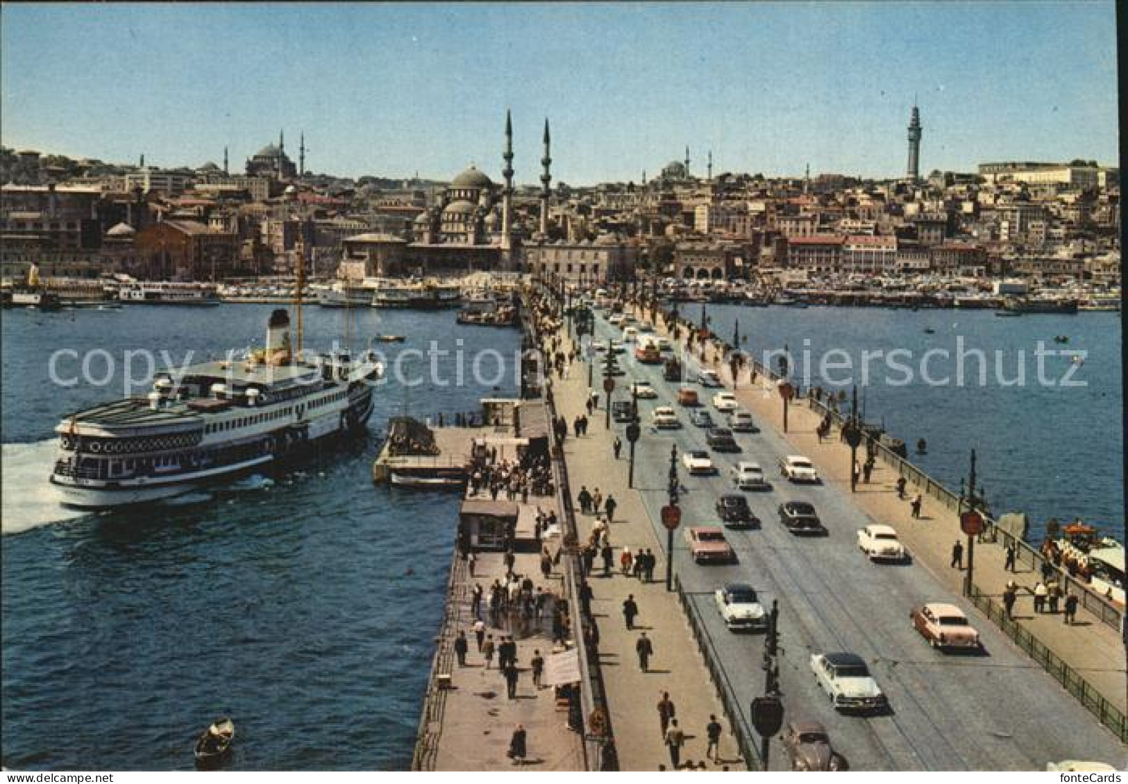 72523495 Istanbul Constantinopel Galatabruecke Neue Moschee  - Turkije