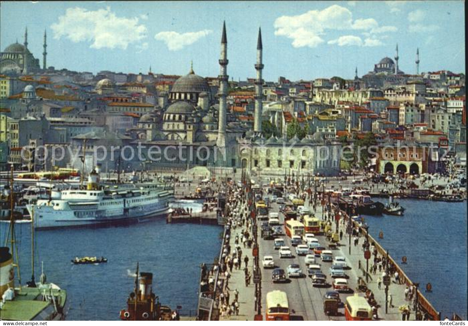 72523494 Istanbul Constantinopel Galatabruecke Neue Moschee  - Turkije