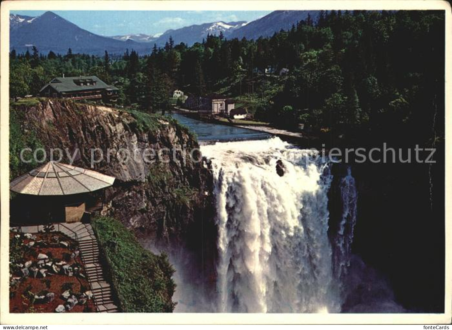 72521626 Washington DC Snoqualmie Falls Lodge And Vista Point  - Washington DC