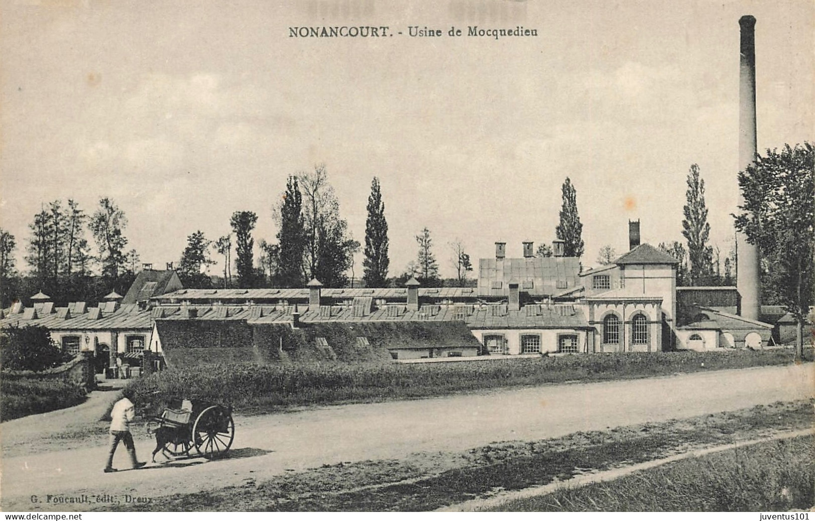 CPA Nonancourt-Usine De Mocquedieu     L2909 - Sonstige & Ohne Zuordnung