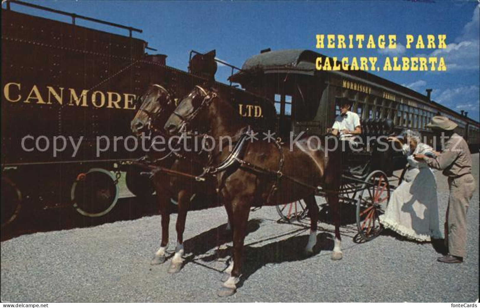 72520651 Alberta  Heritage Park Calgary Kutsche Zug Alberta  - Unclassified