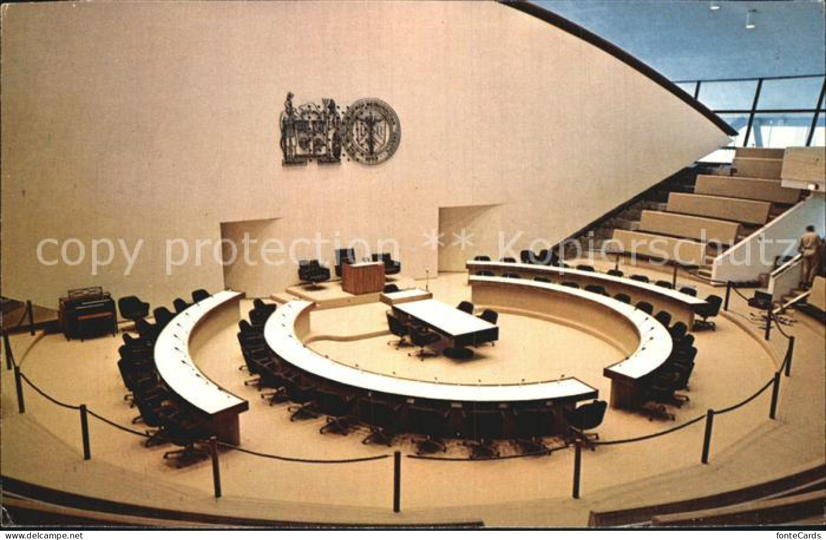 72520027 Toronto Canada Council Chamber New City Hall  - Unclassified