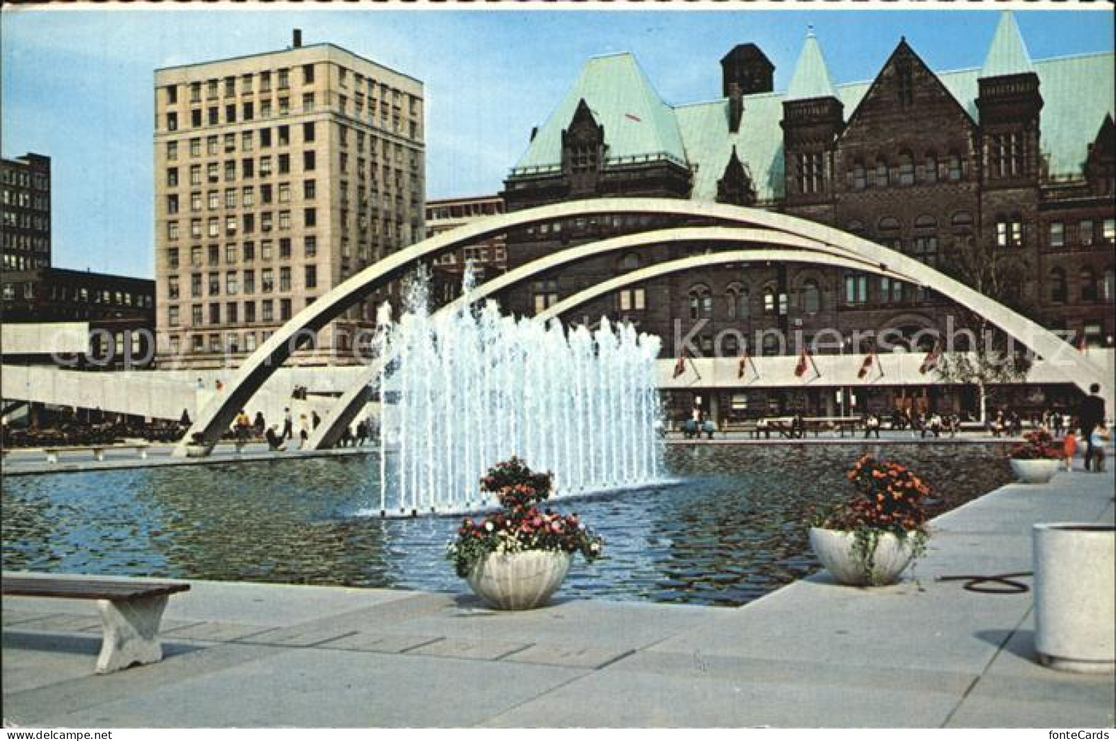 72520011 Toronto Canada Popular Reflecting Pool And Fountain Nathan Phillips Squ - Non Classés