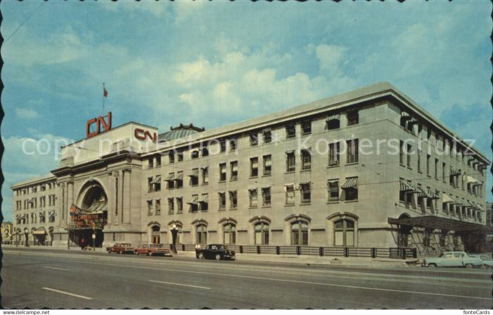 72519948 Winnipeg Canadian National Railway Station Winnipeg - Zonder Classificatie