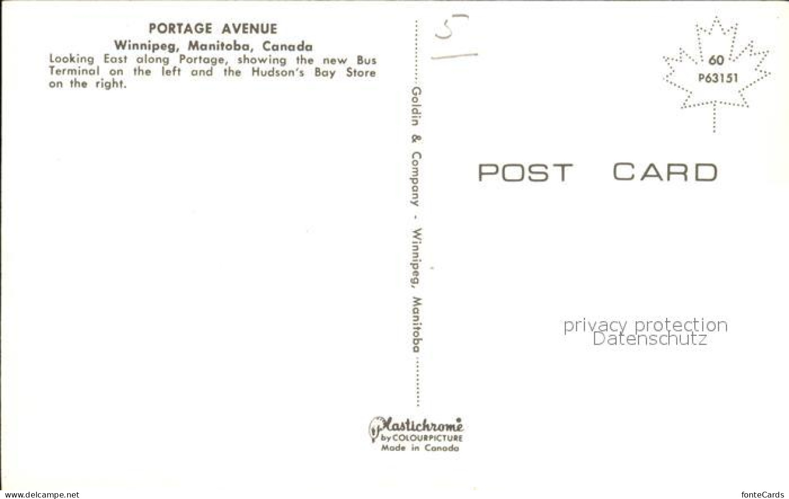 72519947 Winnipeg Portage Avenue Winnipeg - Unclassified