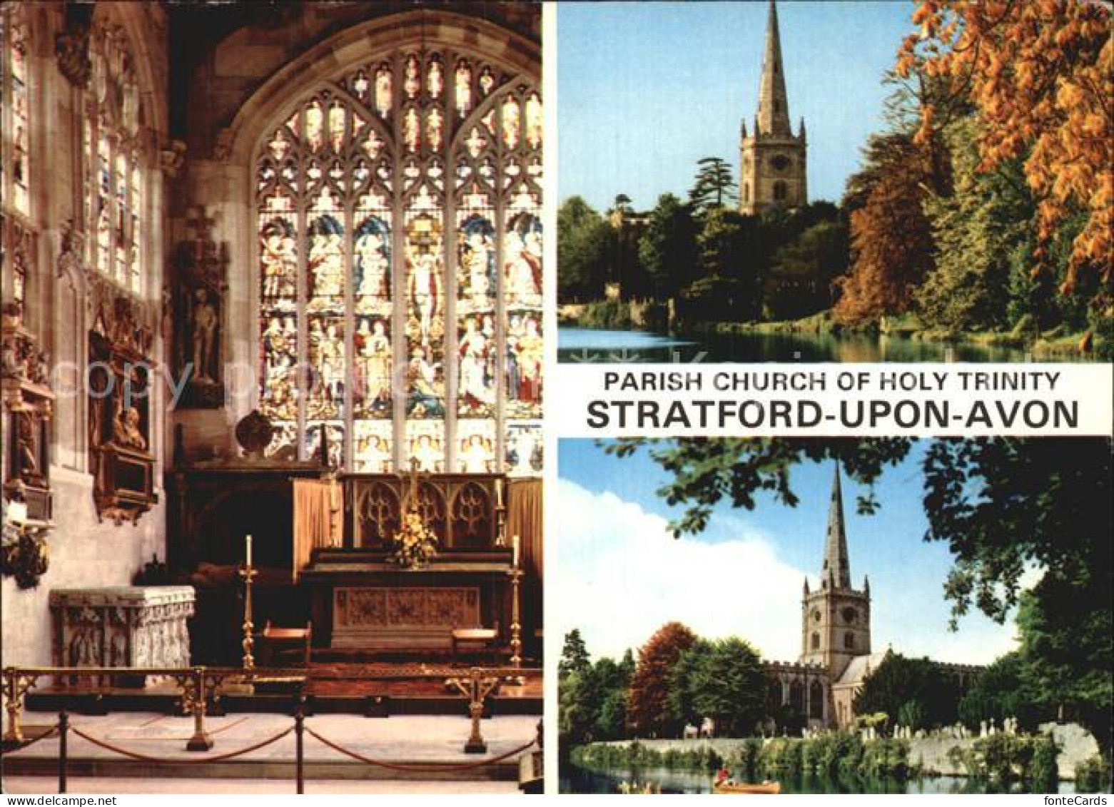 72519405 Stratford-Upon-Avon Parish Church Of Holy Trinity Stratford-Upon-Avon - Other & Unclassified