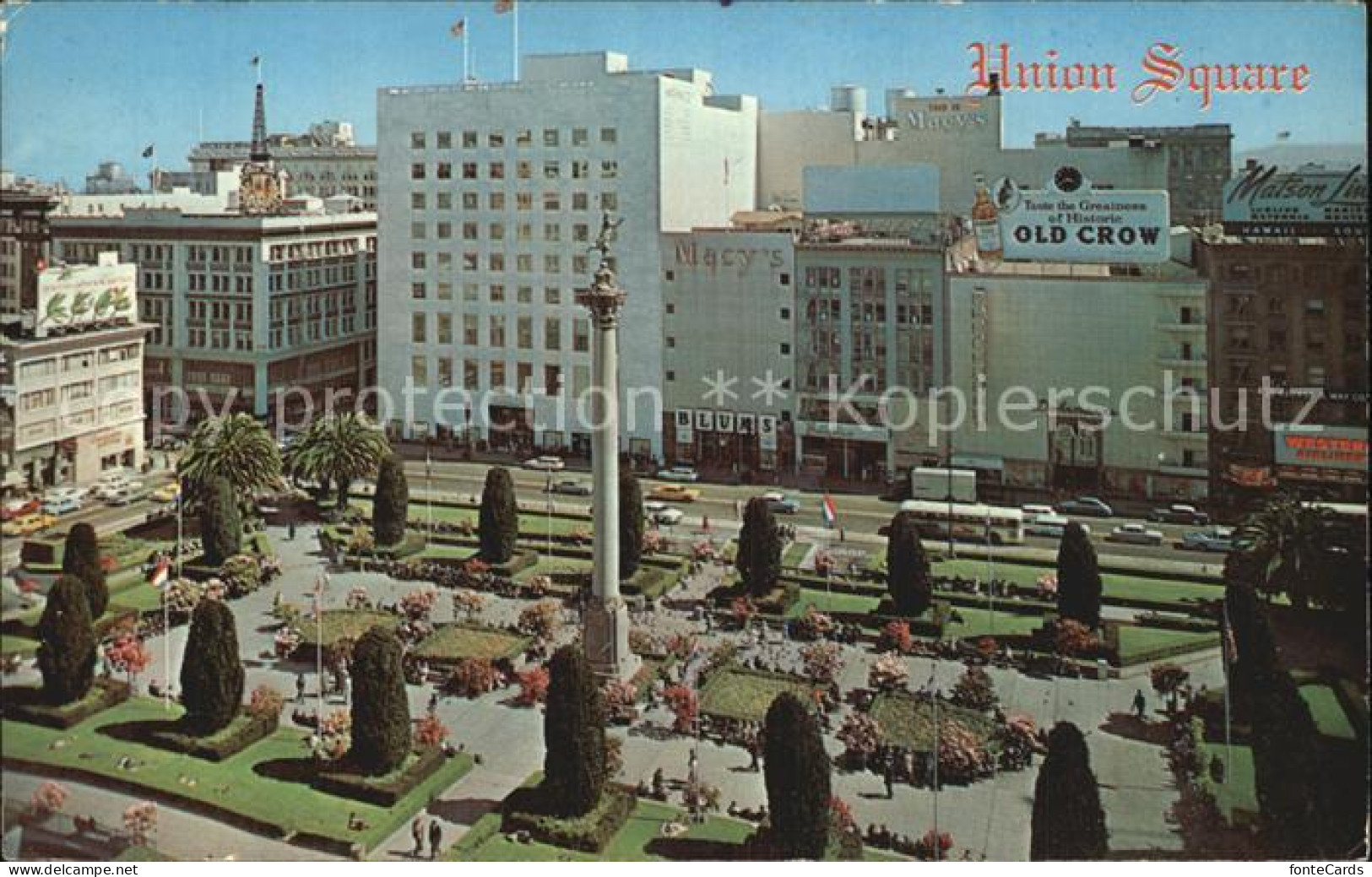 72518644 San_Francisco_California Union Square - Sonstige & Ohne Zuordnung