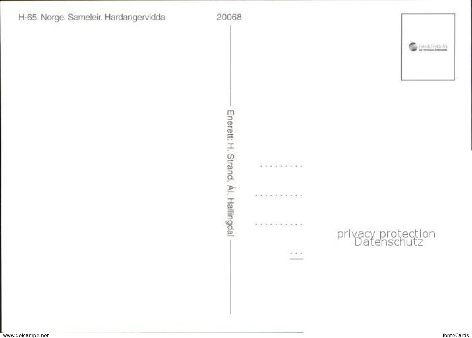 72517550 Sameleir Norwegen Hardangervidda Sameleir Norwegen - Norwegen