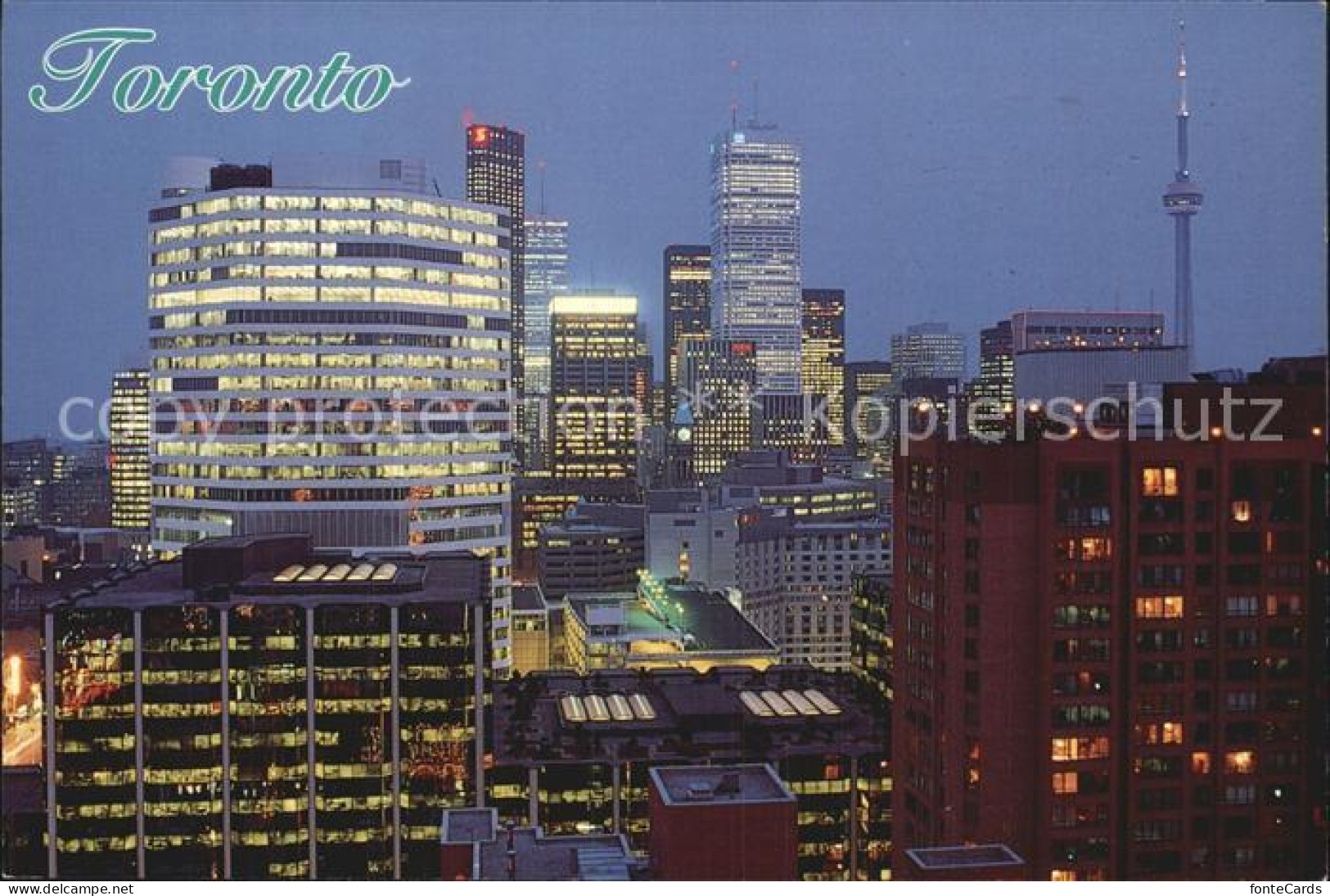 72516387 Toronto Canada Skyline   - Ohne Zuordnung