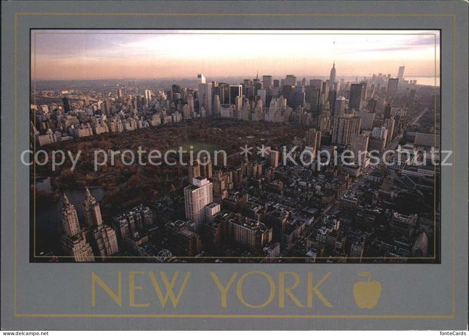 72515816 New_York_City Central Park Fliegeraufnahme - Andere & Zonder Classificatie