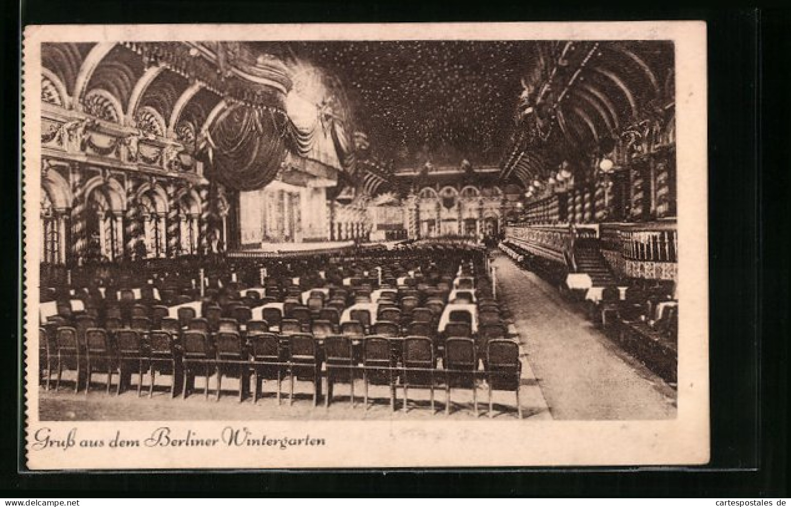 AK Ganzsache PP81F1: Berlin, Innenansicht Des Wintergartens  - Postcards