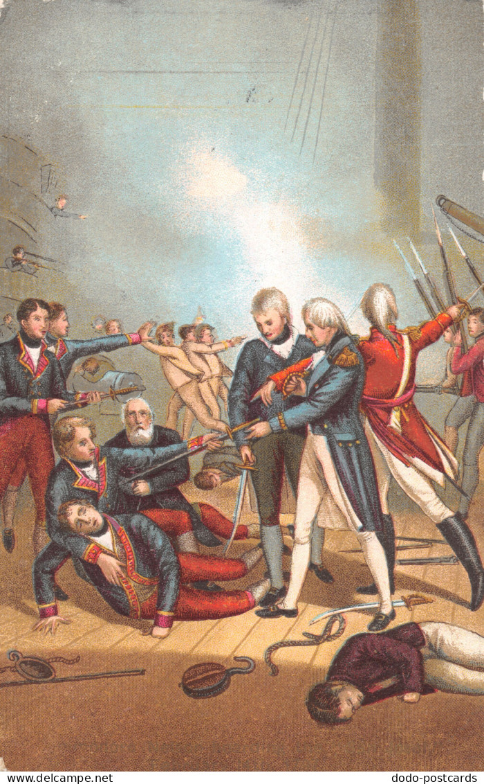 R299748 The Wounded Spanish Commodore Surrendering The San Nicholas To Nelson. G - Monde