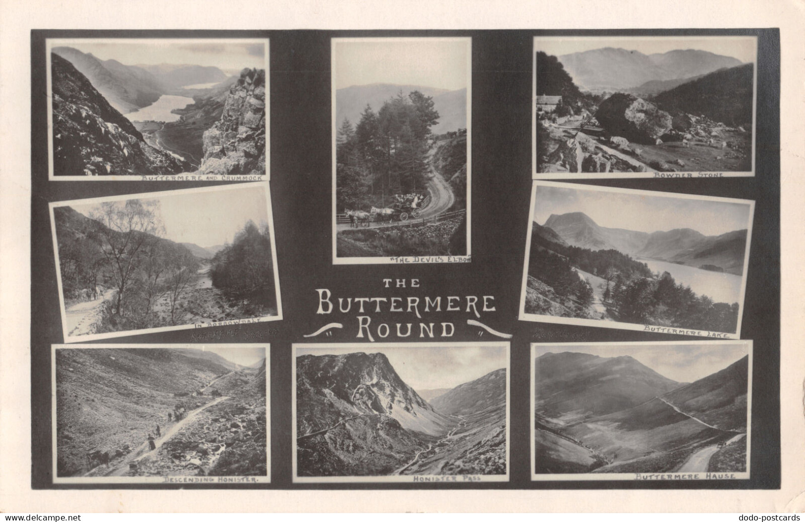 R296984 The Buttermere Round. Abraham. 1929. Multi View - Monde