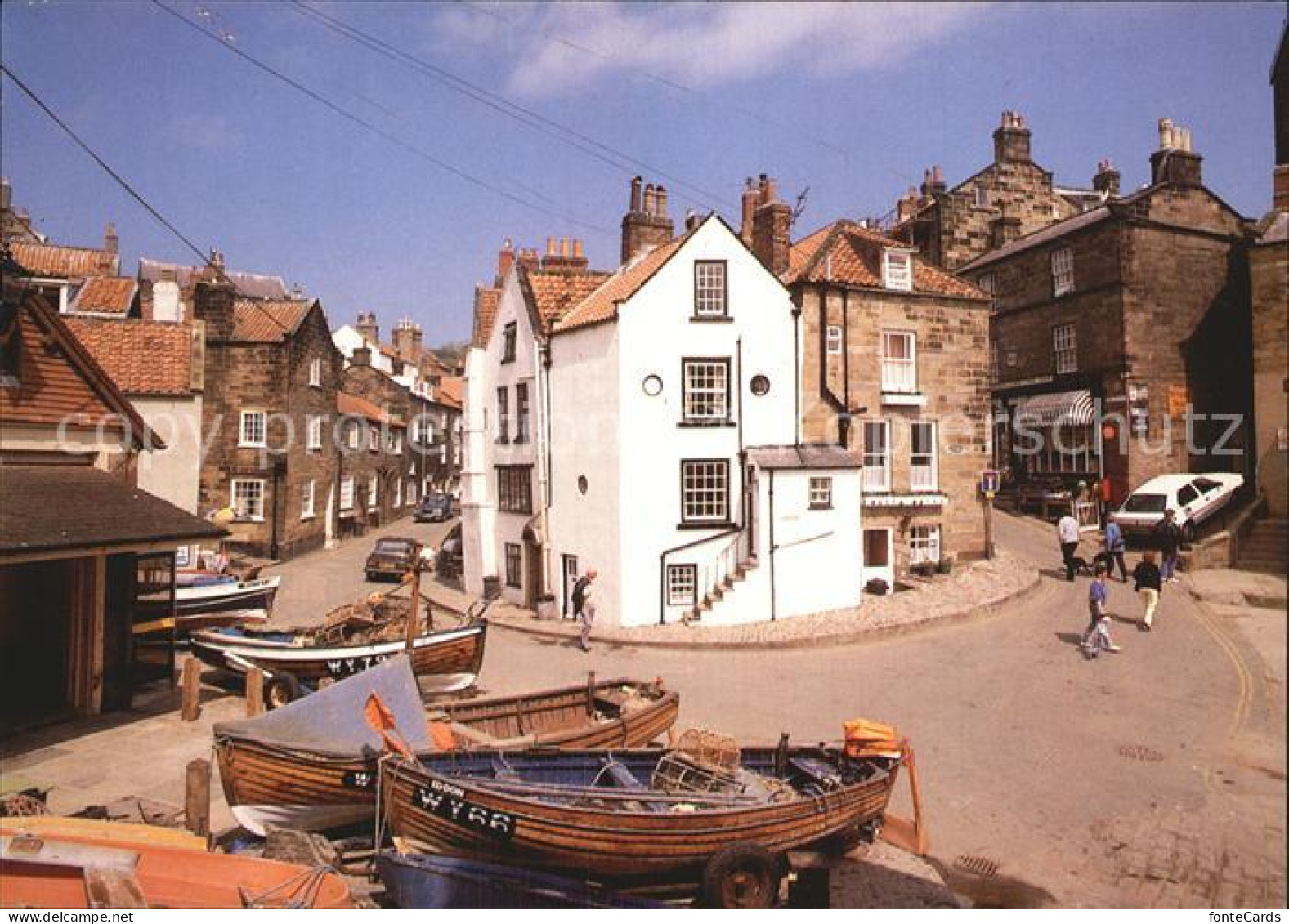 72507553 Robin Hoods Bay Partie Am Hafen Robin Hoods Bay - Andere & Zonder Classificatie