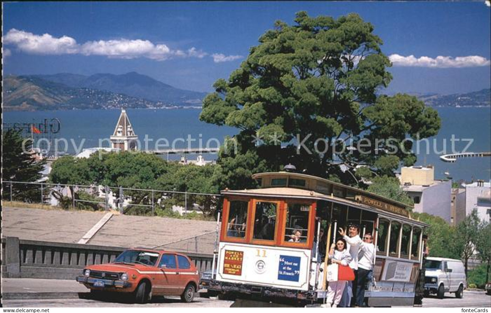 72506570 San_Francisco_California Cable Car Climbs - Autres & Non Classés