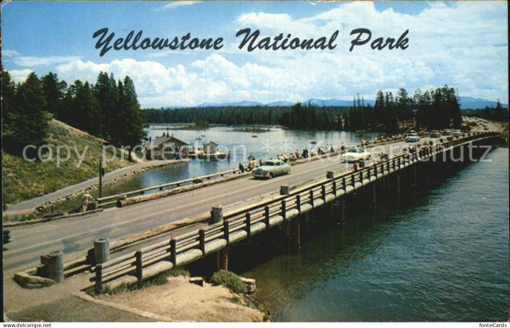 72506430 Yellowstone_National_Park Fishing Bridge  - Altri & Non Classificati