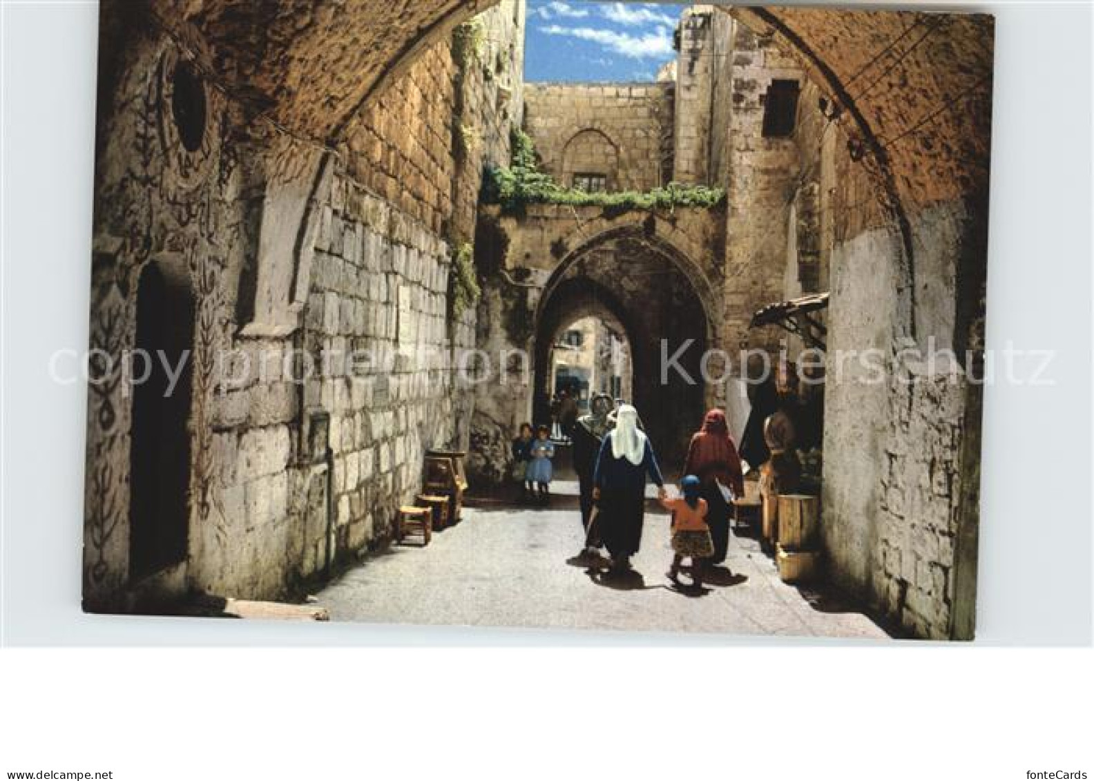 72502782 Jerusalem Yerushalayim Altstadt-Strasse  - Israel