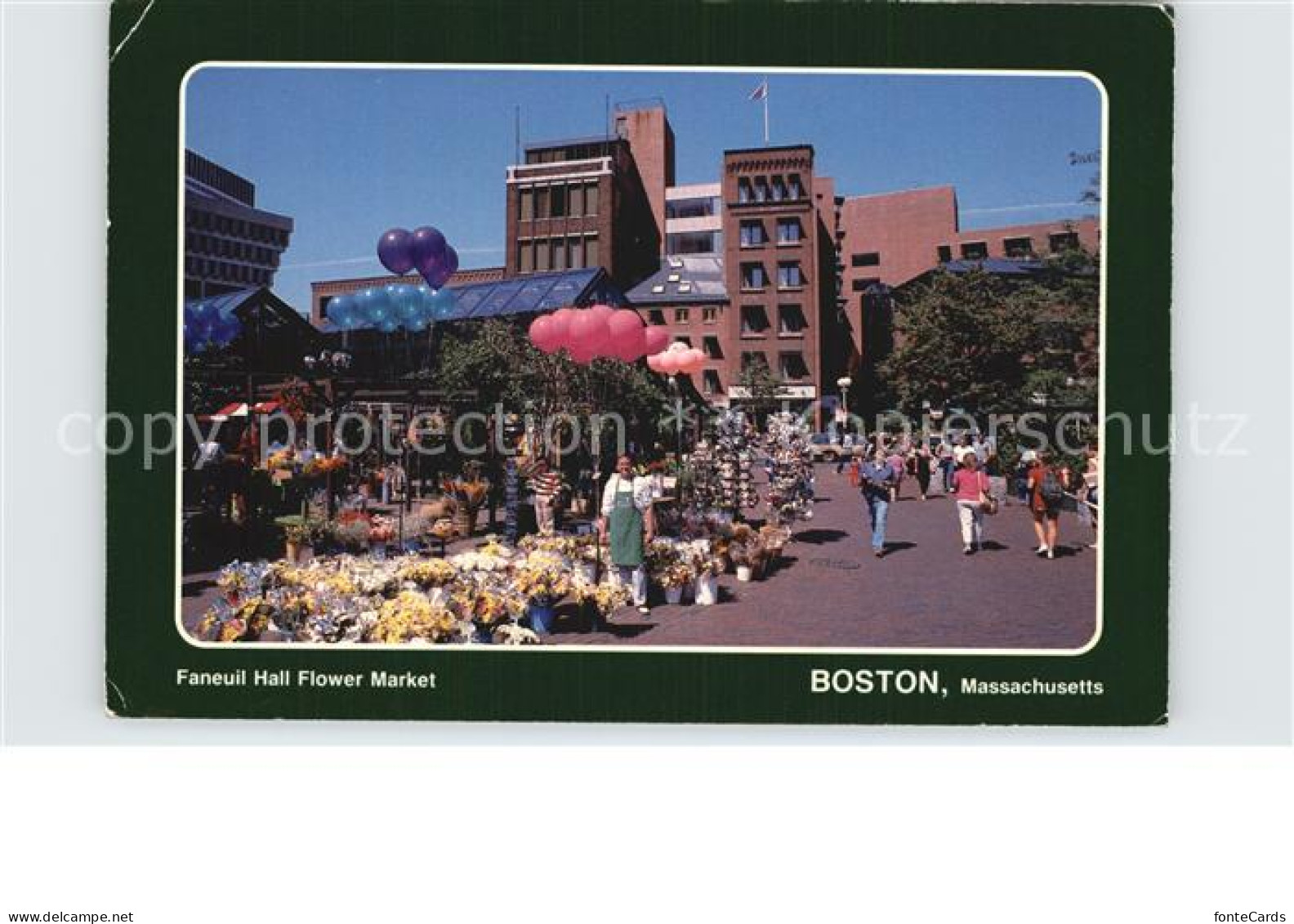 72502781 Boston_Massachusetts Flower-Market - Sonstige & Ohne Zuordnung