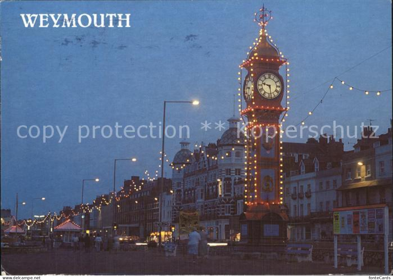 72501067 Weymouth Dorset Clock Tower Esplanade   - Sonstige & Ohne Zuordnung