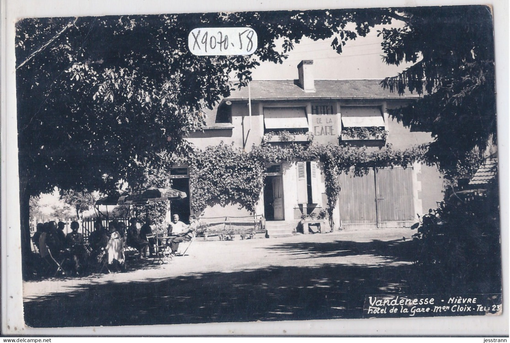 VANDENESSE- HOTEL DE LA GARE- MAISON CLOIX - Andere & Zonder Classificatie