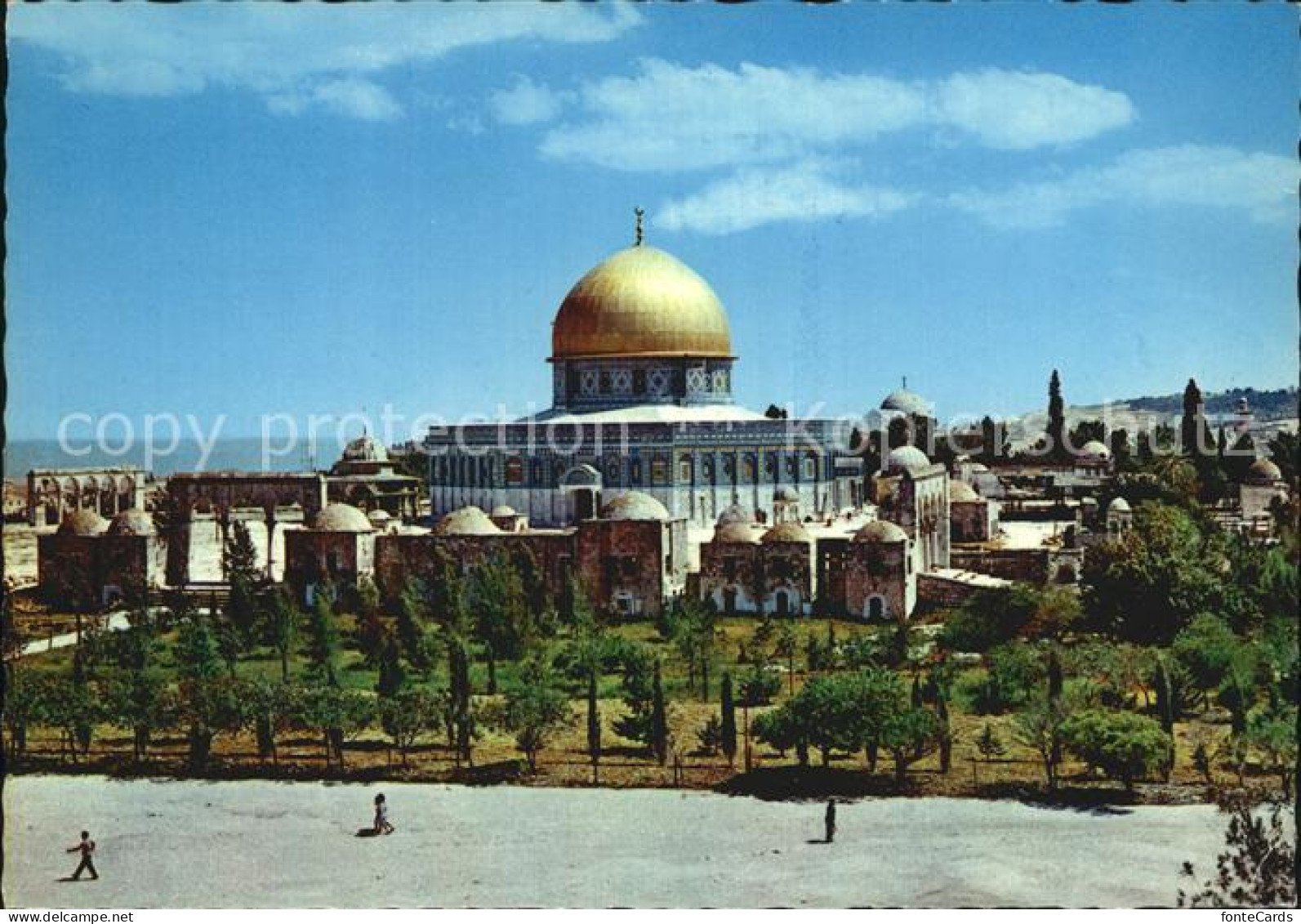 72500898 Jerusalem Yerushalayim General View Of The Dome Of The Rock  - Israel