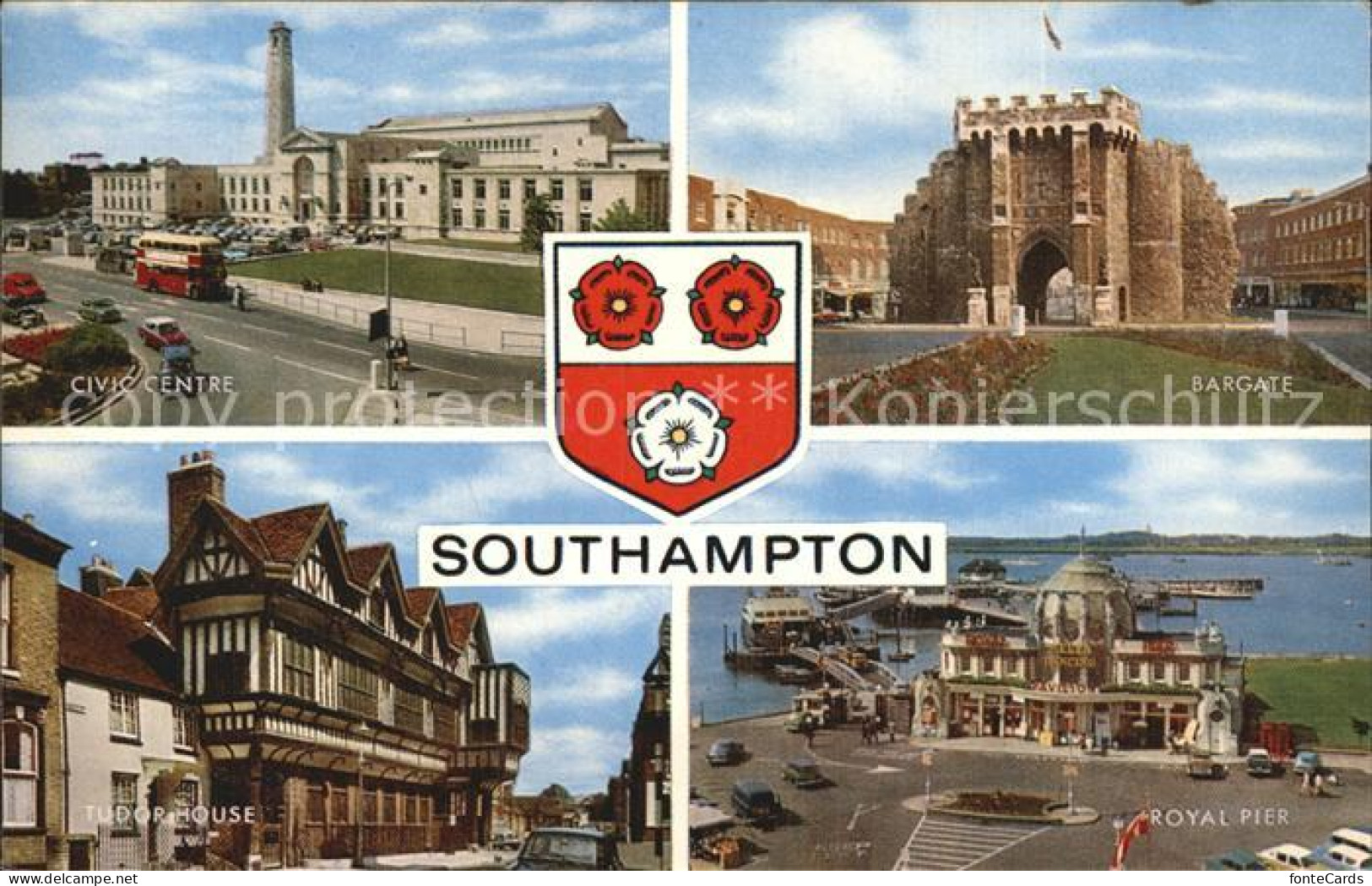 72500740 Southampton Civic Centre Bargate Tudor House Royal Pier Southampton - Otros & Sin Clasificación