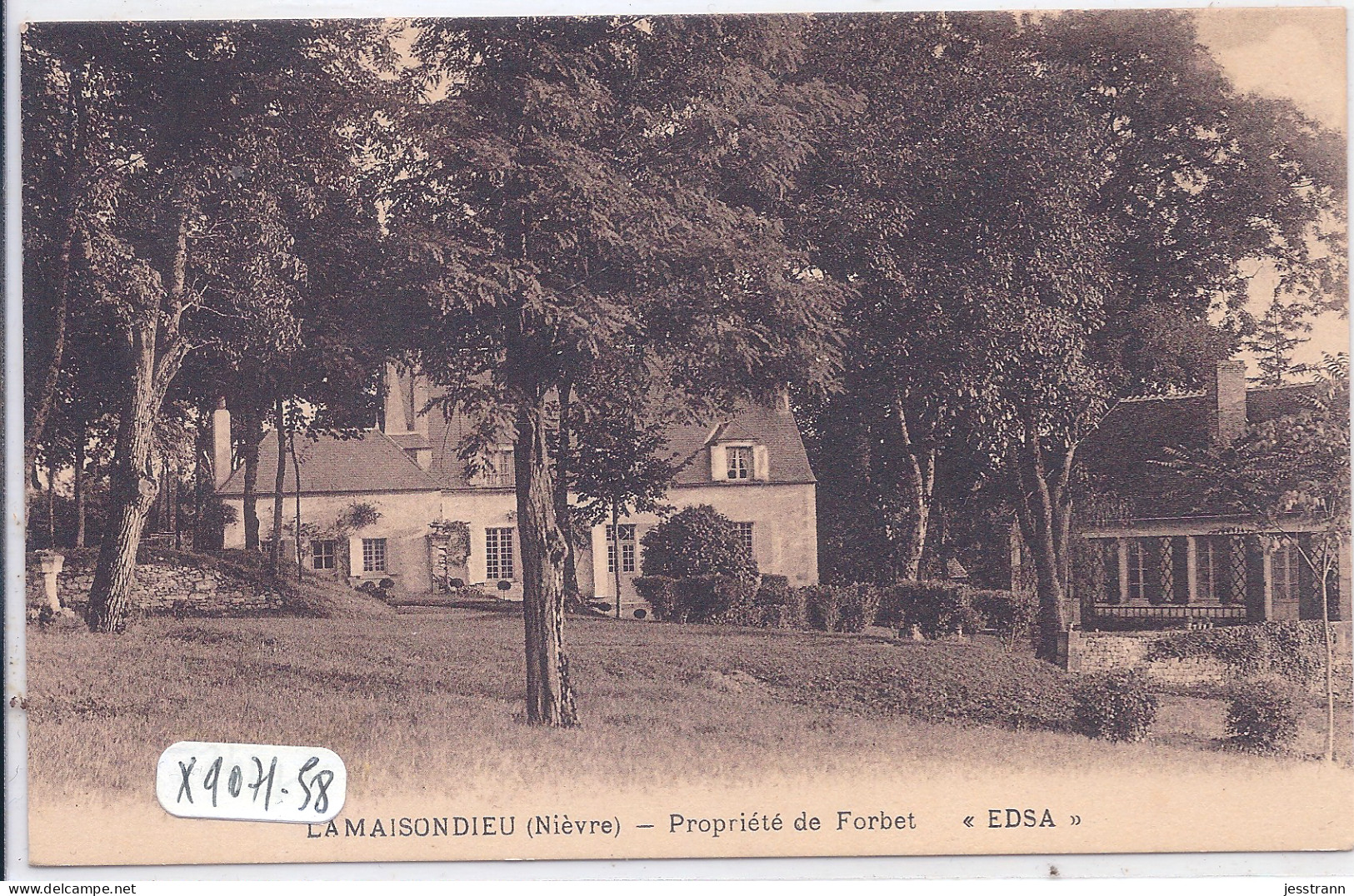 LA MAISONDIEU- PROPRIETE DE FORBET - Other & Unclassified