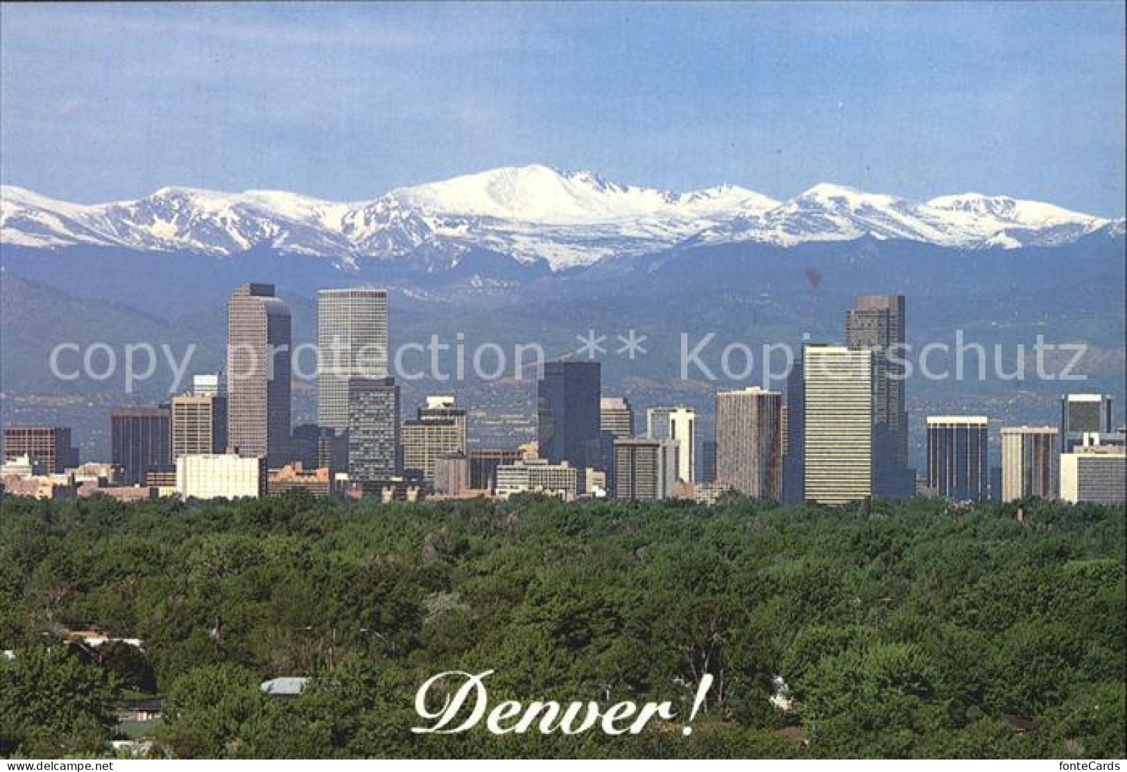 72499919 Denver Colorado Rocky Mountains  Denver Colorado - Sonstige & Ohne Zuordnung