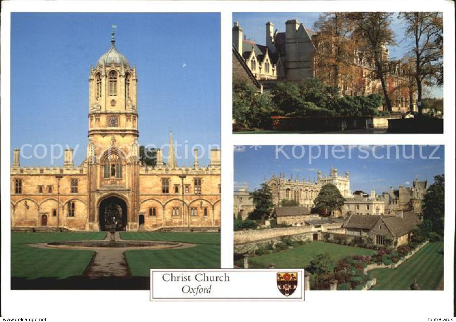 72499373 Christ Church Tom Tower Meadow Buildings Memorial Garden  - Other & Unclassified