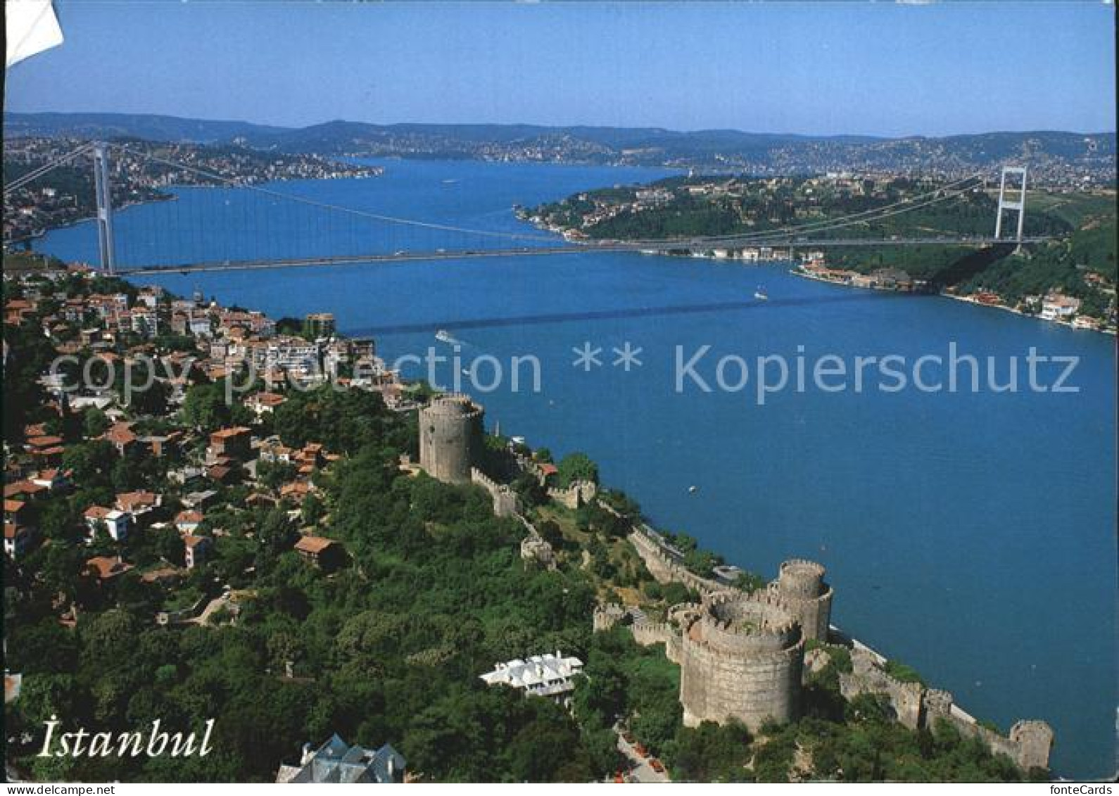 72499365 Istanbul Constantinopel Rumelihisari Bosphorus And Fatih Sultan Mehmet  - Turkey
