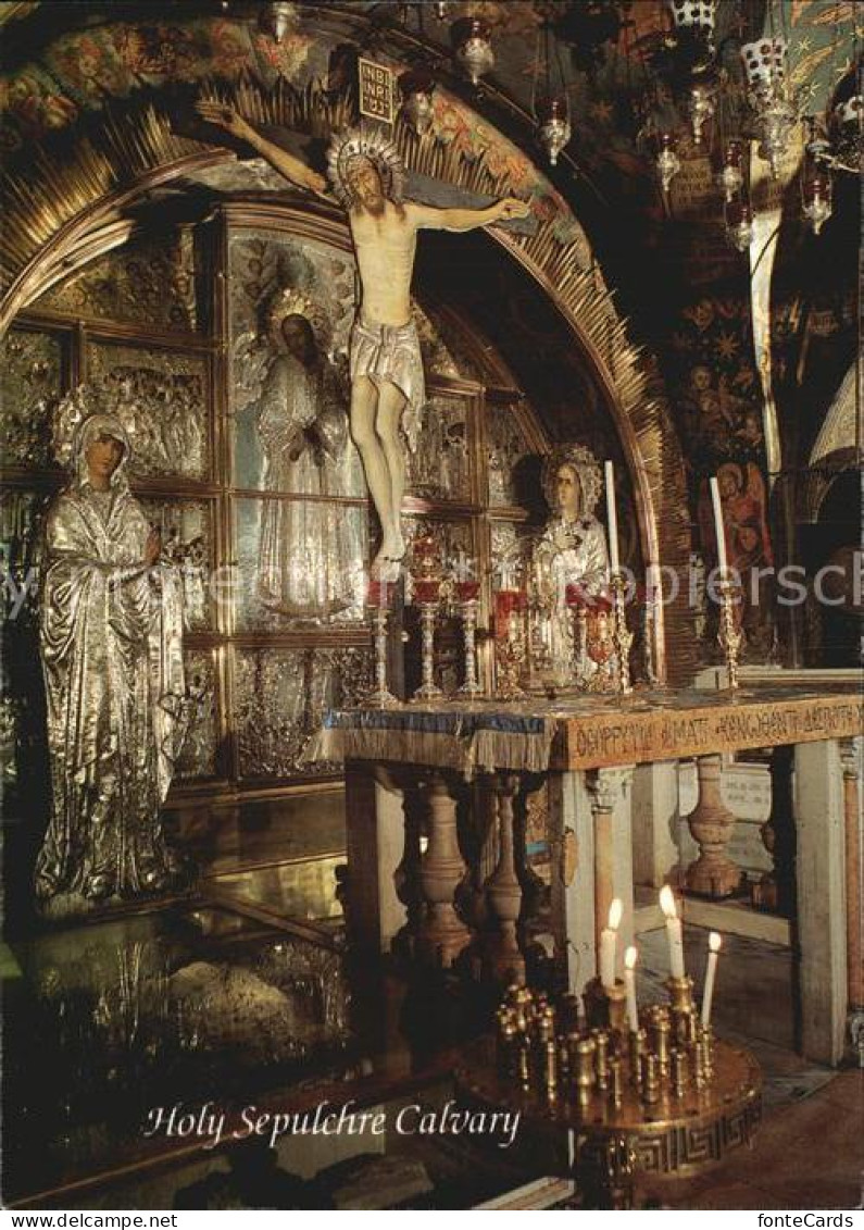 72499358 Jerusalem Yerushalayim Holy Sepulchre Calvary  - Israel