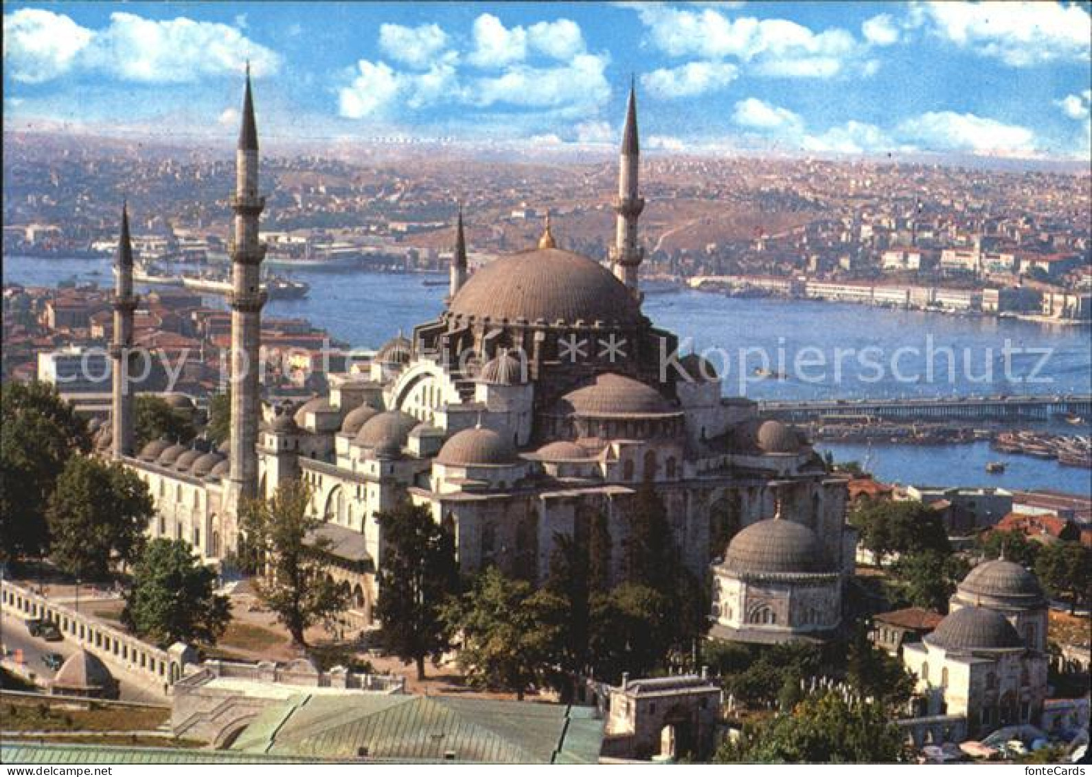 72498813 Istanbul Constantinopel The Mosque Of Suleymaniye  - Türkei