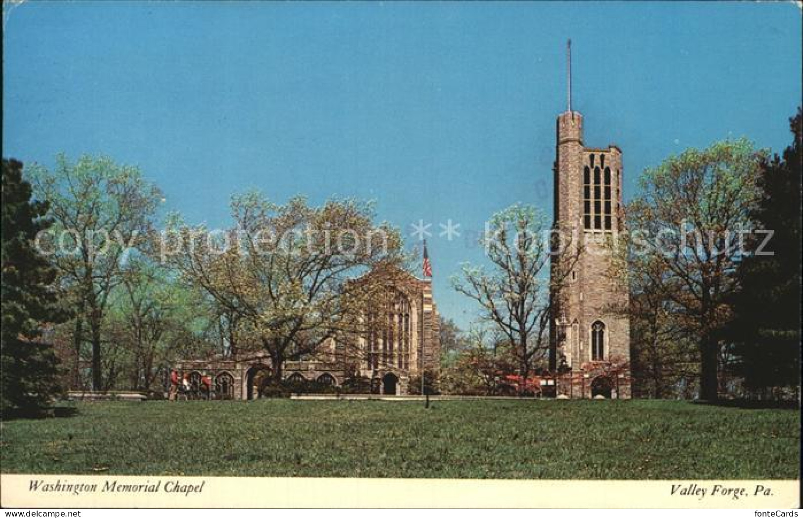 72498501 Washington Pennsylvania Memorial Chapel Bell Tower Washington Pennsylva - Altri & Non Classificati