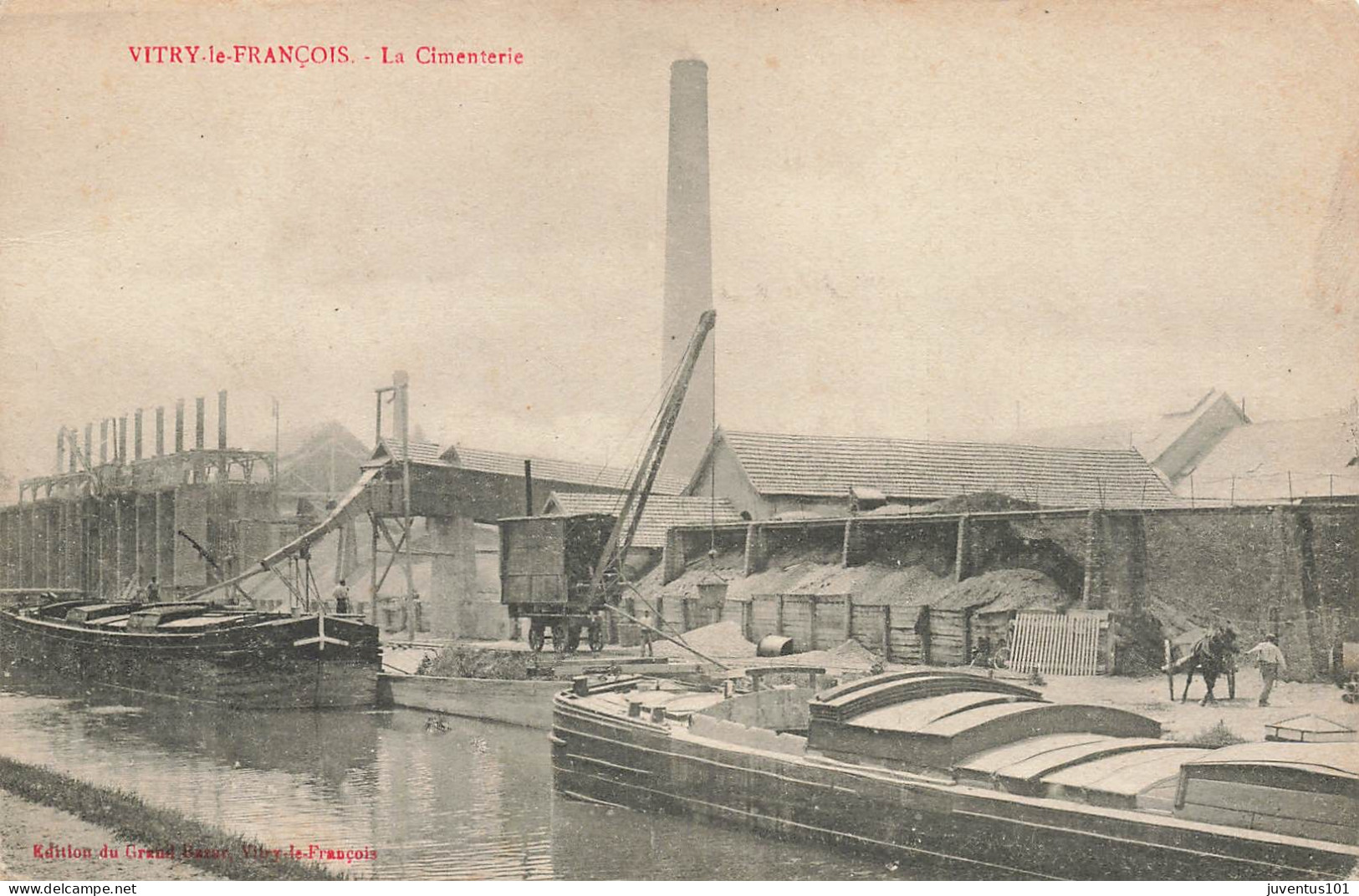 CPA Vitry Le François-La Cimenterie     L2908 - Vitry-le-François