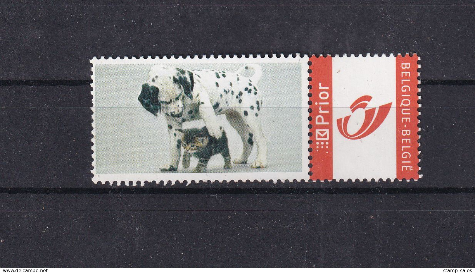 Belgium Duostamp Kitten En Dalmatiër MNH ** SUPERB - Nuevos