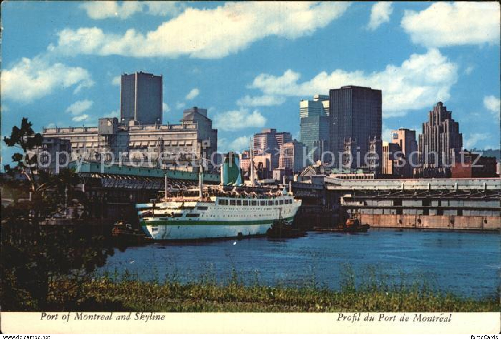 72498453 Montreal Quebec Port Skyline  Montreal - Zonder Classificatie