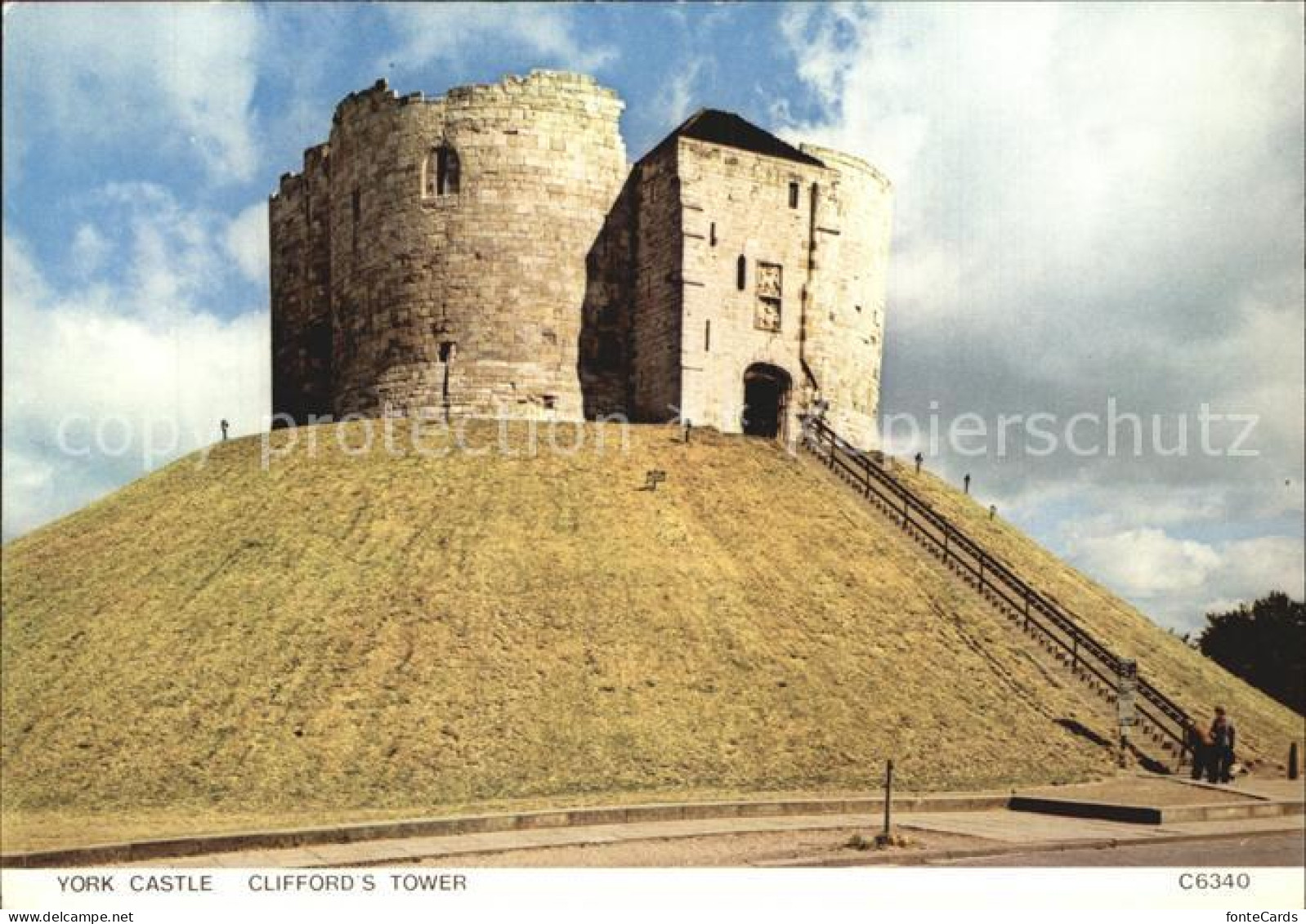 72497965 Clifford Tower York Castel  - Autres & Non Classés