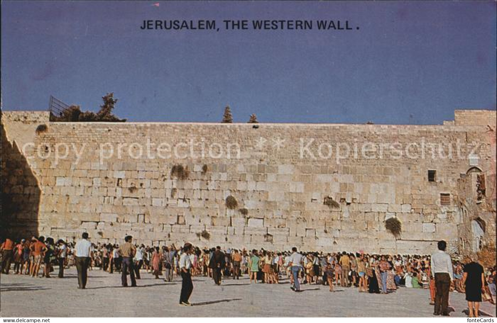 72491311 Jerusalem Yerushalayim Western Wall  - Israel